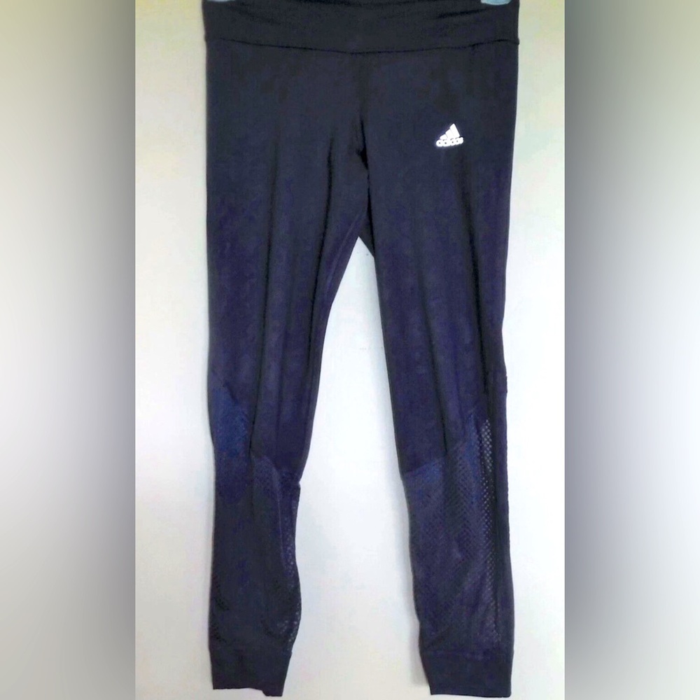 Adidas Own the Run ClimaCool Camo Mesh Leggings Athleisure Gym Athletic Size S